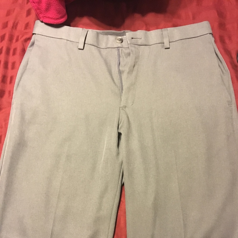 Gray dress pants